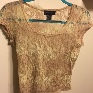 Beautiful lace top!